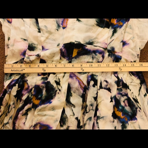 H&M Purple Pattern Dress - Picture 6 of 6